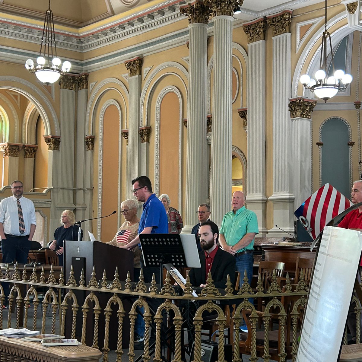 Macoupin County reading of the Declaration of Independence, Celebrating America @ 250